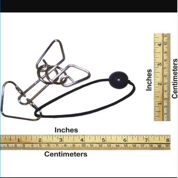 3/$20 -- Puzzle Master - Cupid's Dart Metal Brainteaser Puzzle - Picture 3 of 3